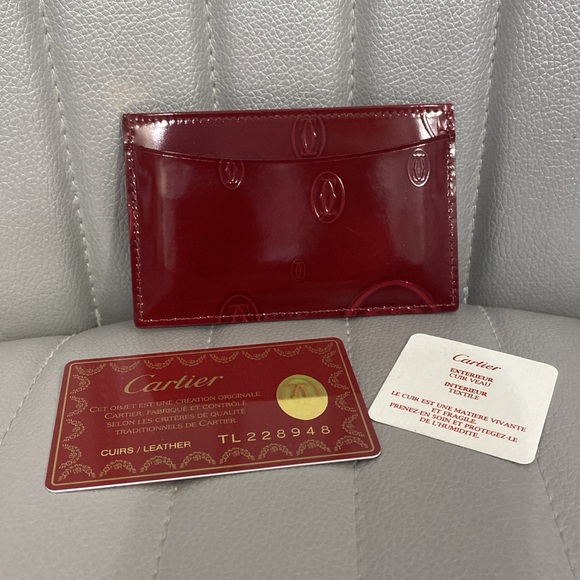 Cartier 3 pocket Business Card Holder